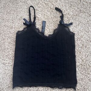 Urban Outfitters Black Lace Camisole